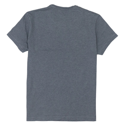 Calvin Klein Jeans Men's Blue Small Crew Neck Cotton T-Shirt
