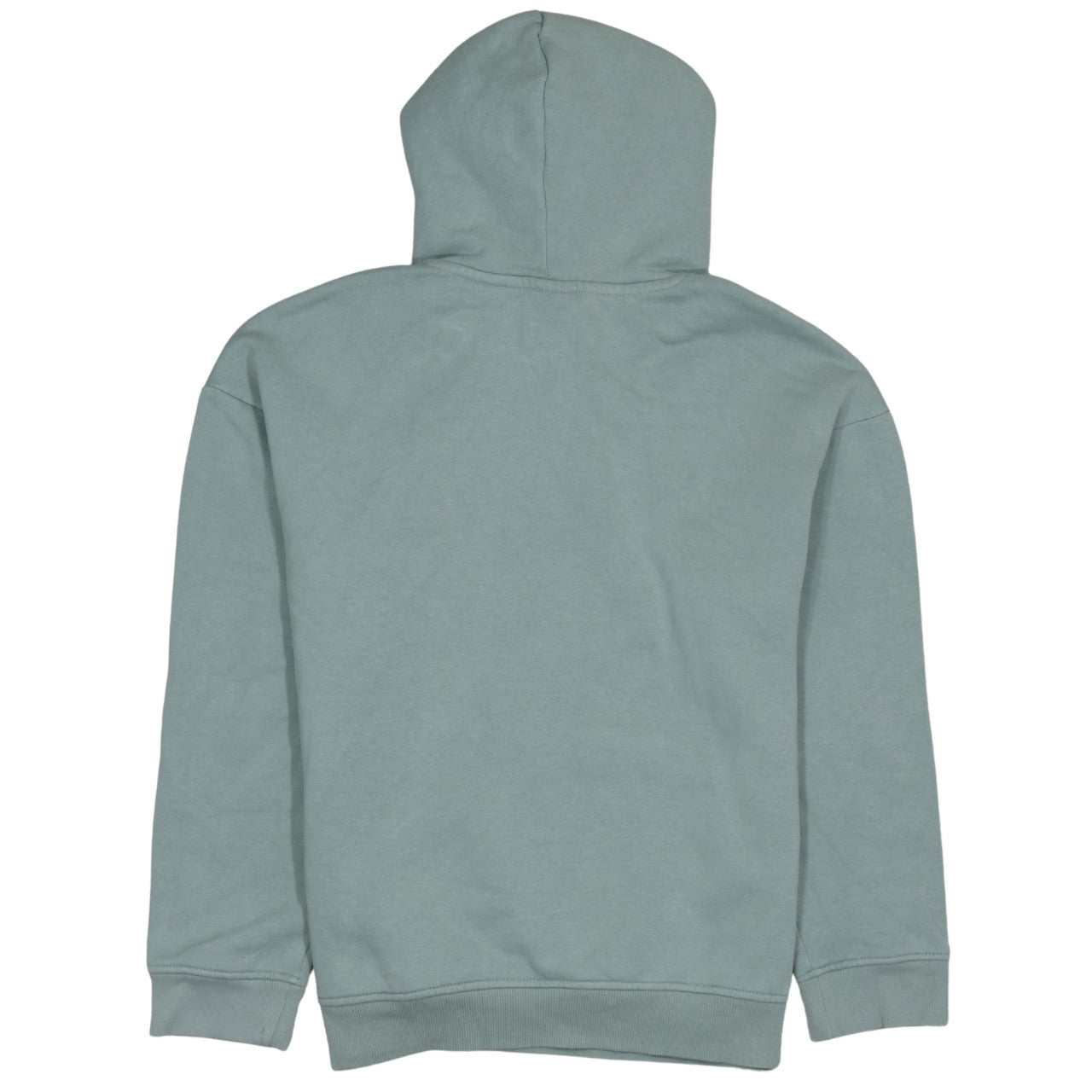 Puma Girls Green Pullover Hoodie 13-14 Years Logo Fleece Sweatshirt