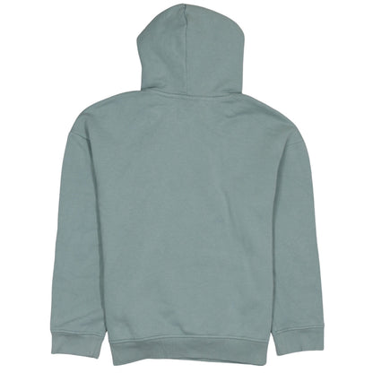 Puma Girls Green Pullover Hoodie 13-14 Years Logo Fleece Sweatshirt