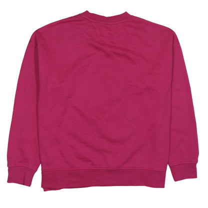 Disney Primark Women’s Pink Stitch Sweatshirt L 14/16 Graphic Pullover
