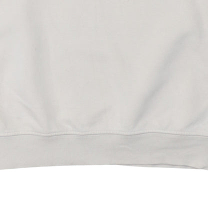 Timberland Men's Ivory Pullover Sweatshirt Size L Graphic Logo