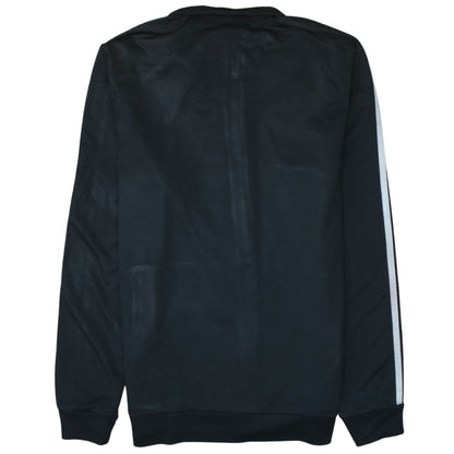 Adidas Mens Black Medium Track Jacket Full Zip Sportswear
