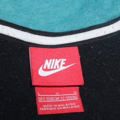 Nike Boys Blue Full Zip Hoodie 12-13 Years Fleece Lined Sportswear