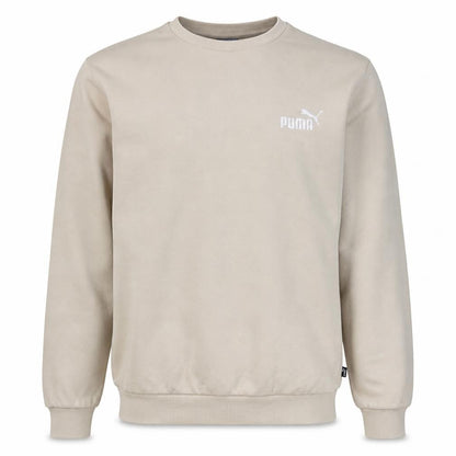 Puma Men’s Beige Crew Neck Pullover Sweatshirt Size S