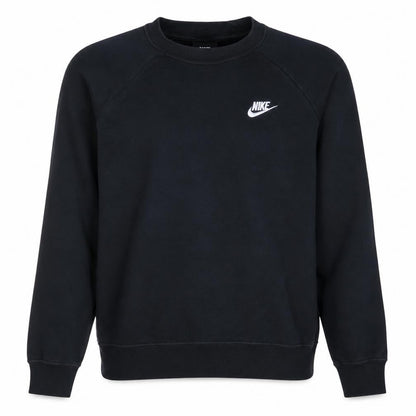 Nike Men's Black Small Crew Neck Pullover Sweatshirt