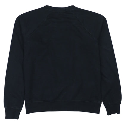 Nike Men's Black Small Crew Neck Pullover Sweatshirt