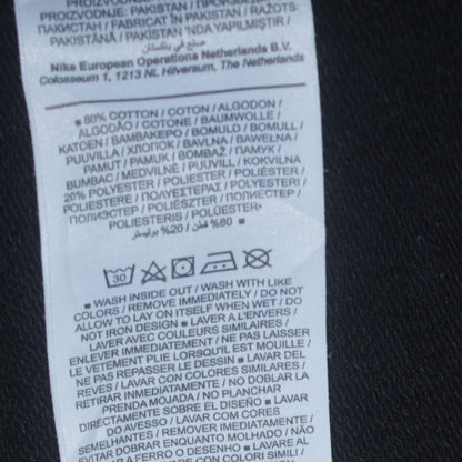 Nike Men's Black Small Crew Neck Pullover Sweatshirt