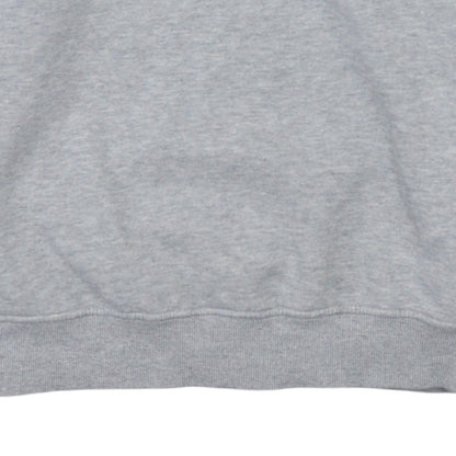 Fila Men's Grey Pullover Sweatshirt Small Crew Neck Logo Athletic Fit