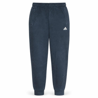 Adidas Men Black Jogger Sweatpants M Regular Fit Fleece Activewear
