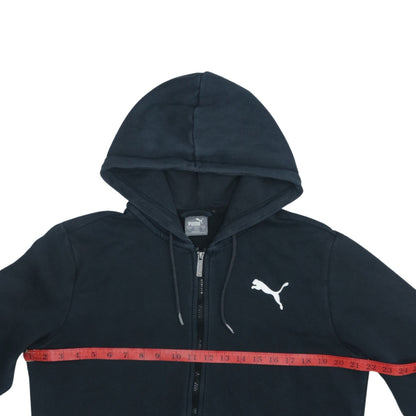 Puma Men's Black Full Zip Hoodie Size S Fleece Sportswear