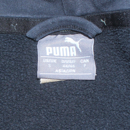 Puma Men's Black Full Zip Hoodie Size S Fleece Sportswear