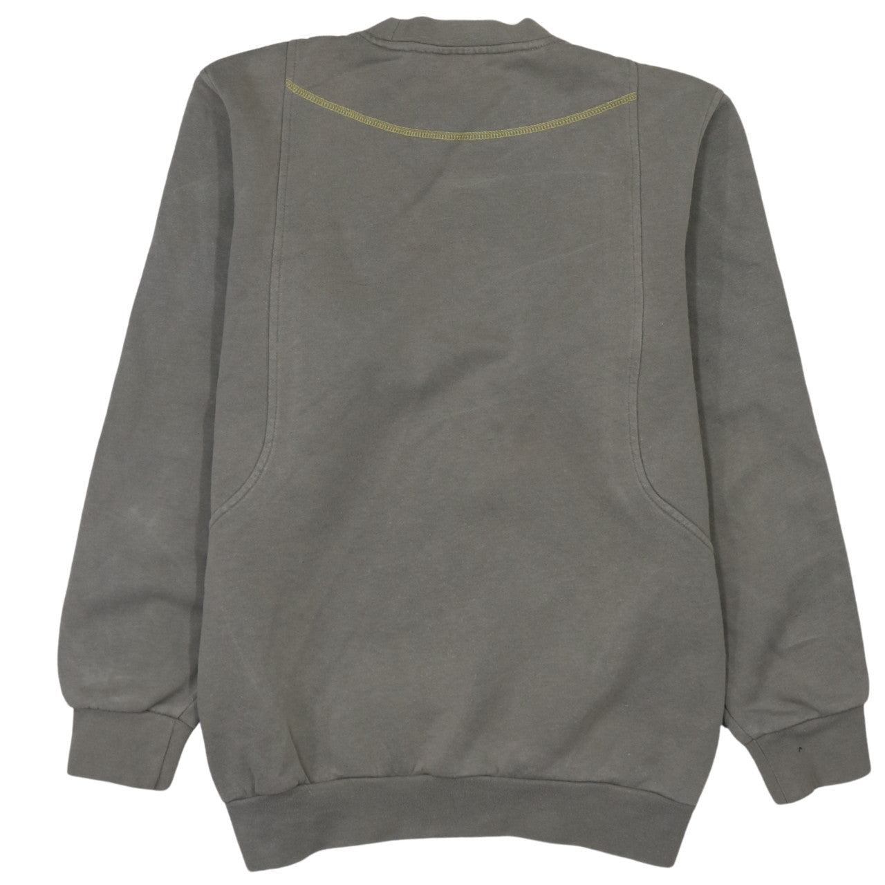 Adidas Men's Grey Sweatshirt M Pullover Crew Neck Logo Sportswear