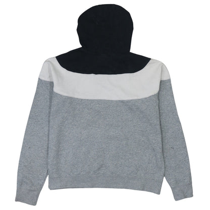 Nike Men's Grey Pullover Hoodie M Sports Fleece Sweatshirt