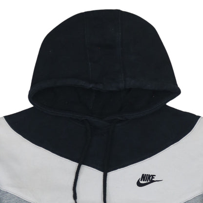 Nike Men's Grey Pullover Hoodie M Sports Fleece Sweatshirt