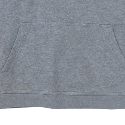 Nike Boys Grey Pullover Hoodie L 147-158cm Cotton Blend Fleece Sweatshirt