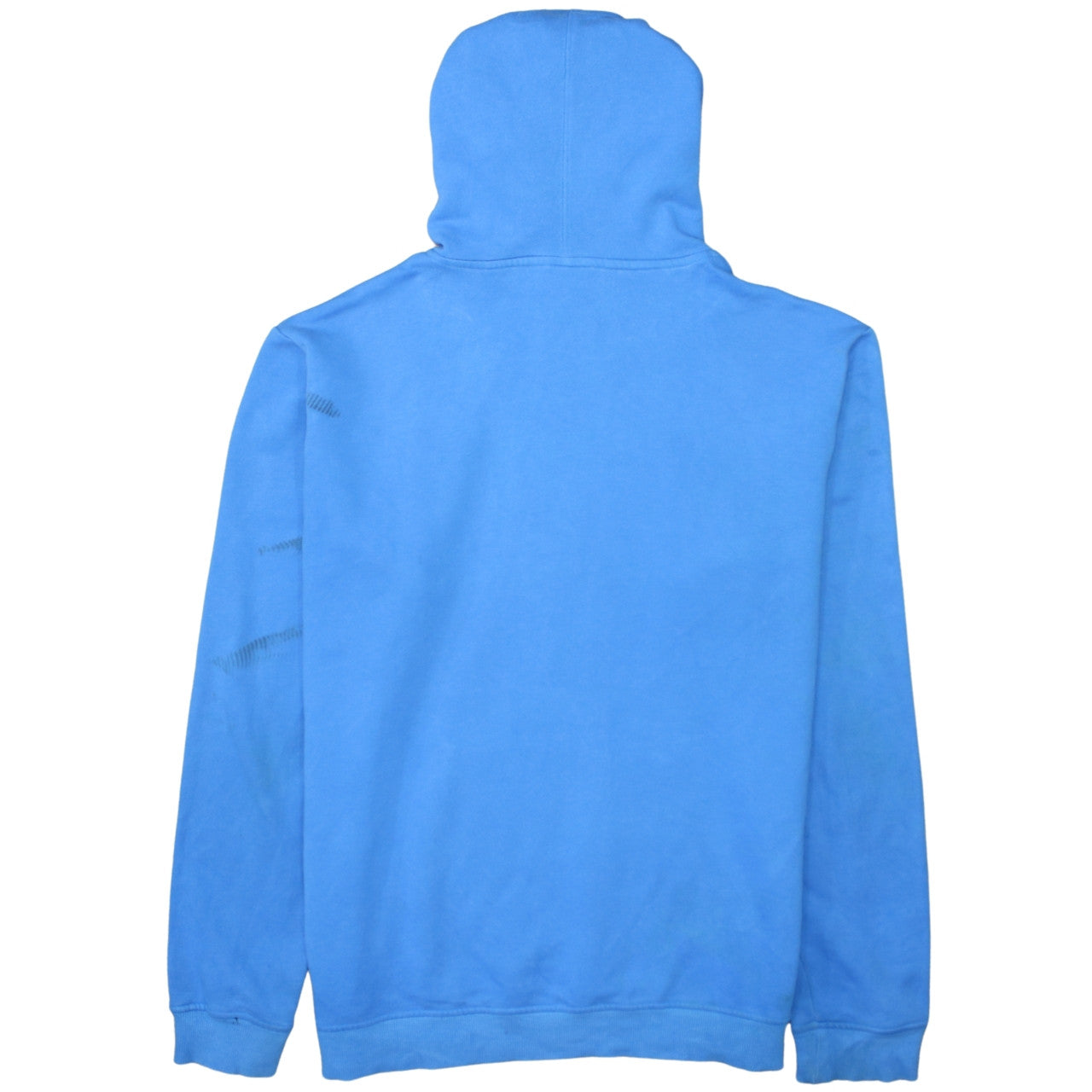 Adidas Men's Blue Pullover Hoodie XL Logo Graphic Sportswear