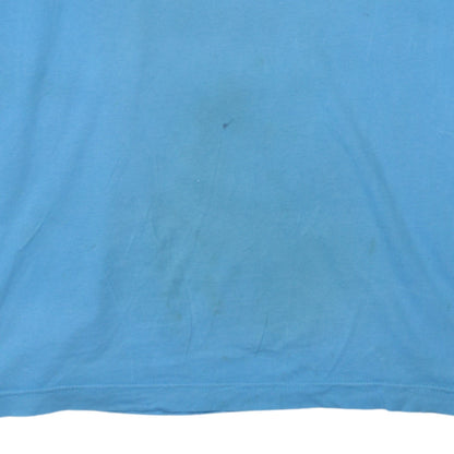 Puma Men's Blue XL Graphic Logo Sports T-Shirt