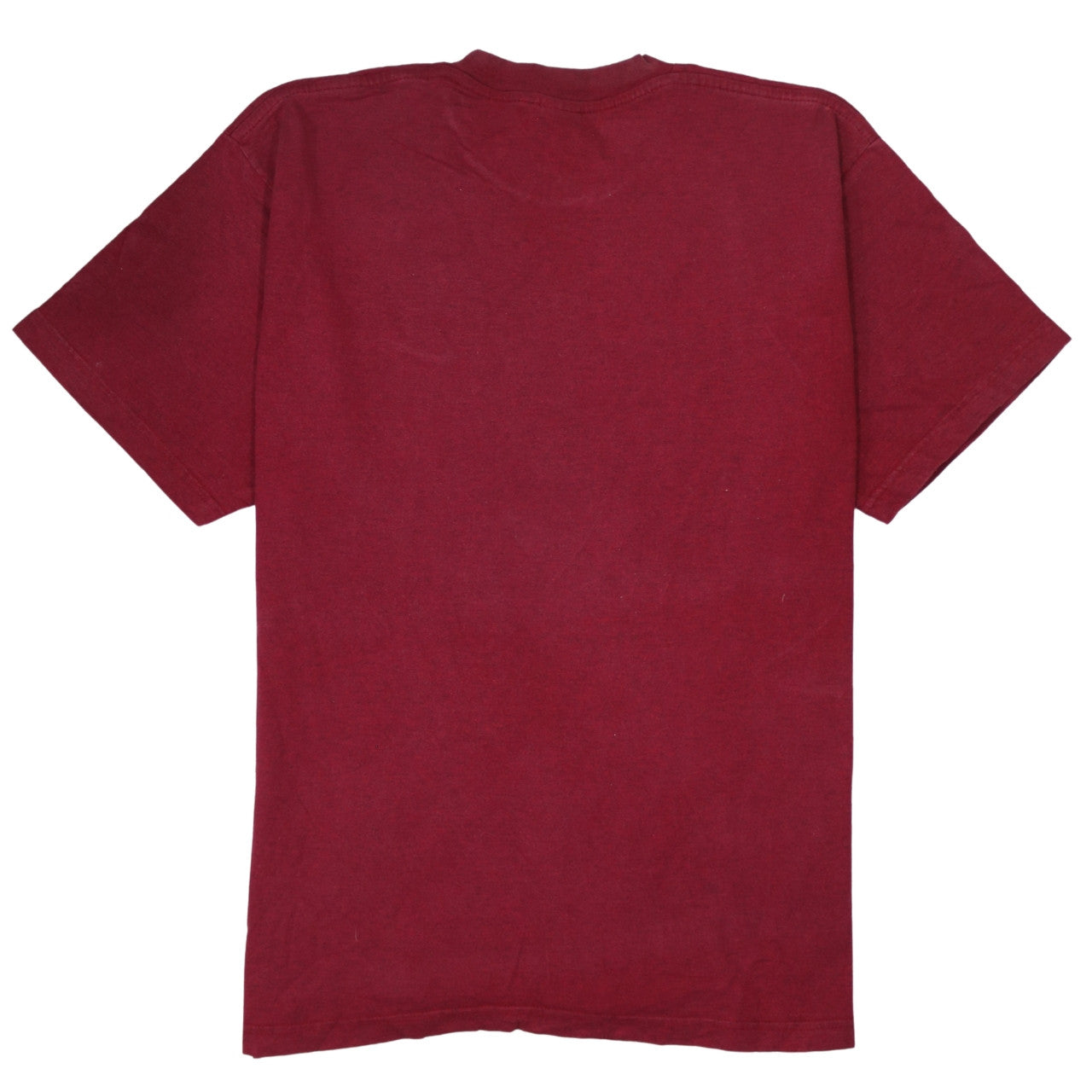 Nike Men's Red Cotton Crew Neck Short Sleeve T-Shirt Size L
