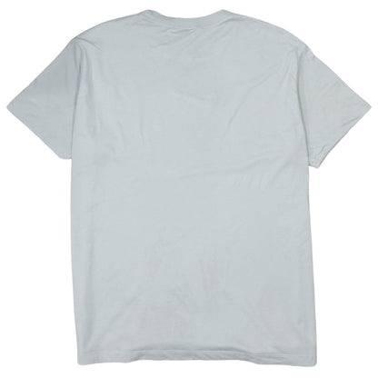 Nike Men's Grey Logo Short Sleeve Crew Neck T-Shirt Size L