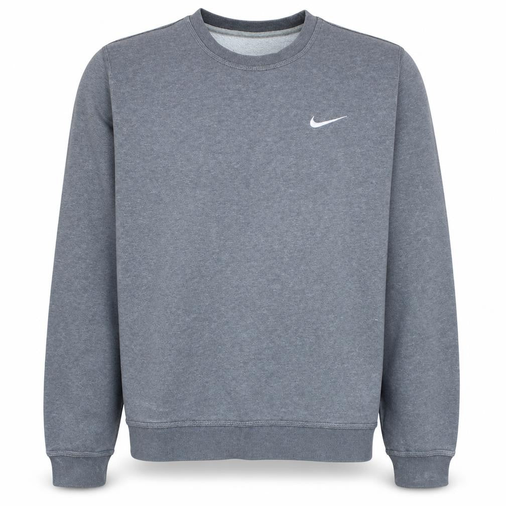Nike Men’s Grey Crew Neck Pullover Sweatshirt Size M