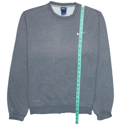 Nike Men’s Grey Crew Neck Pullover Sweatshirt Size M