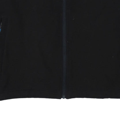 Regatta Men Black Fleece Jacket M UK40 Zip Pockets Lined Outdoor