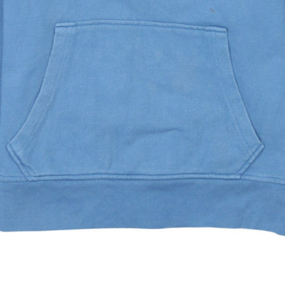 Levi's Mens Blue Pullover Hoodie Small Graphic Logo Sweatshirt