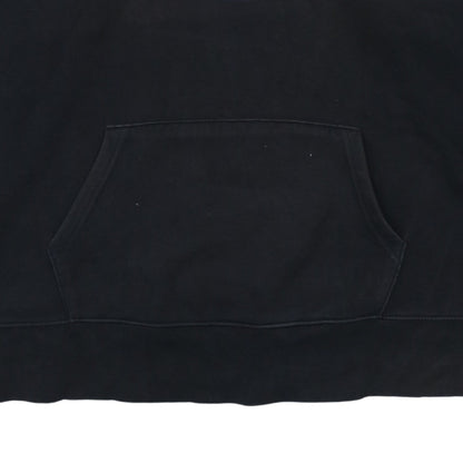 Adidas Women's Black 1/2 Zip Hooded Sweatshirt UK 12