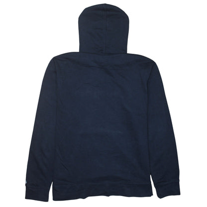 Champion Men's Blue XL Pullover Hoodie Embroidered Logo Sweatshirt