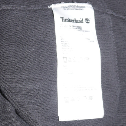 Timberland Men’s Black 3XL 1/4 Zip Cotton Jumper