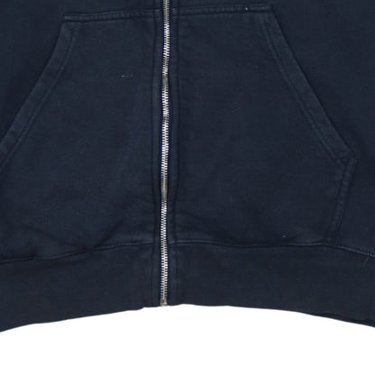 Champion Men's Black XL Full Zip Track Jacket Fleece