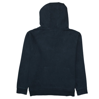 Animal Women Black Pullover Hoodie UK 16 Cotton Logo Print Casual