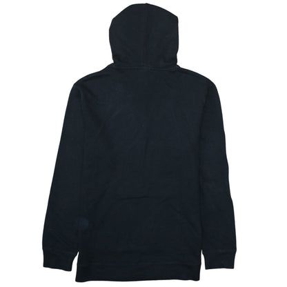 Calvin Klein Men Black Pullover Hoodie Regular Fit Medium
