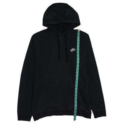 Nike Men's Black Pullover Hoodie L Sports Fleece Sweatshirt