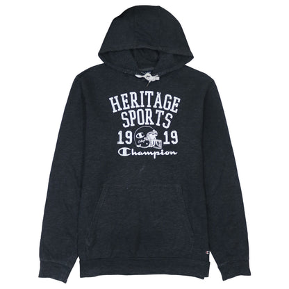 Champion Men's Black 2XL Pullover Hoodie Heritage Sports Graphic