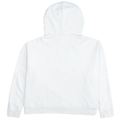 Tommy Hilfiger Women's White Embroidered Pullover Hoodie UK 20