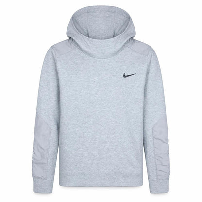 Nike Men's Grey Pullover Hoodie S Lightweight High Neck Sportswear