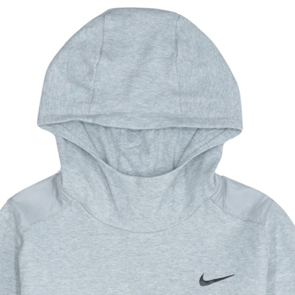 Nike Men's Grey Pullover Hoodie S Lightweight High Neck Sportswear