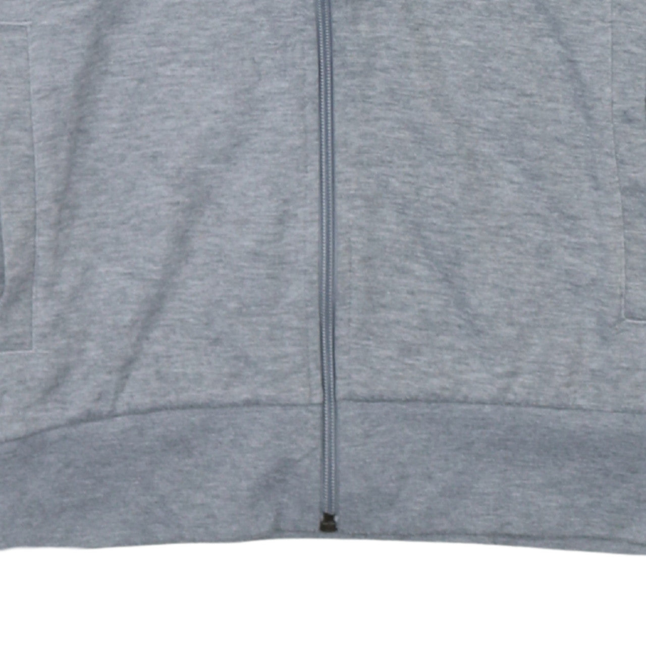 Adidas Men's Grey Full Zip Hoodie Size S Regular Fit Sportswear