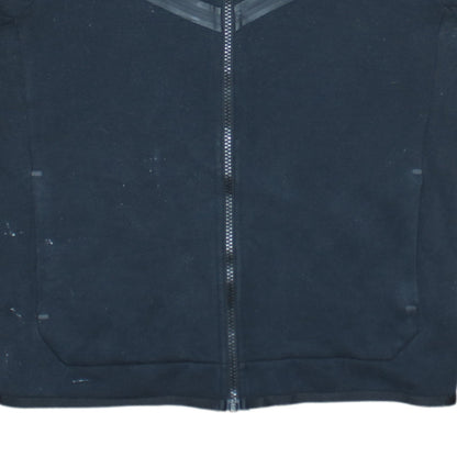 Nike Boys Black Full Zip Fleece Hoodie L 147-158cm Hooded Sweatshirt