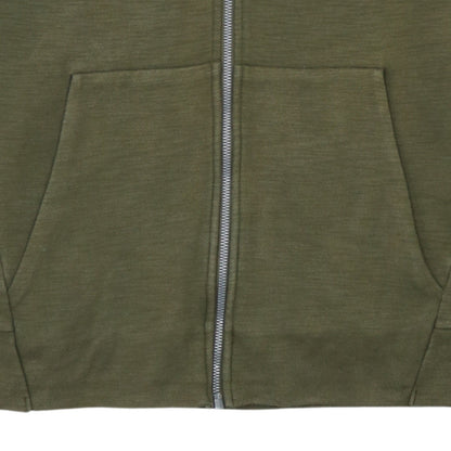 Nike Men's Green Full Zip Hoodie M Regular Fit