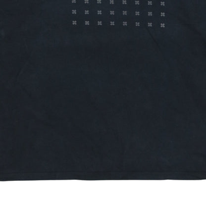 Quiksilver Men’s Black Long Sleeve Graphic Cotton T-Shirt 2XL