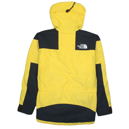 The North Face Men's Yellow Black Small Gore-Tex Hooded Waterproof Jacket