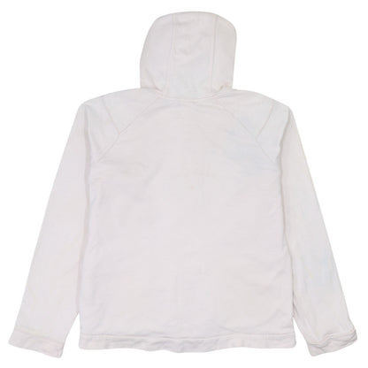 Adidas Women's Ivory Full Zip Hoodie Size 16 Lightweight Sportswear
