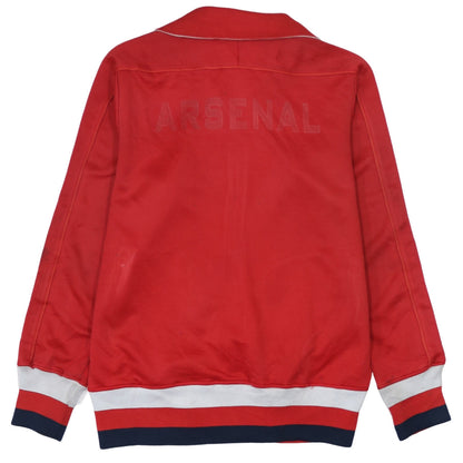 Nike Men’s Red Arsenal Track Jacket S Full Zip Polyester