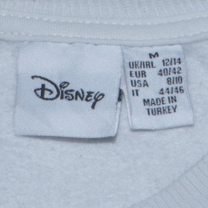 Disney Women’s Blue Mickey Mouse Sweatshirt Size 12/14 Pullover