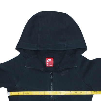 Nike Women’s Black XS Full Zip Hoodie Sweatshirt Fleece Lined