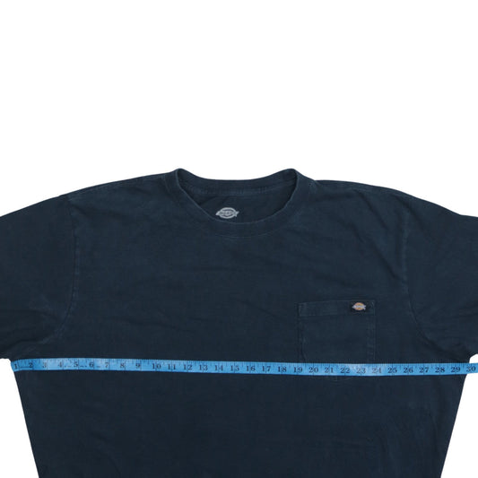 Dickies Men's Navy Blue 3XL Cotton Crew Neck Work T-Shirt