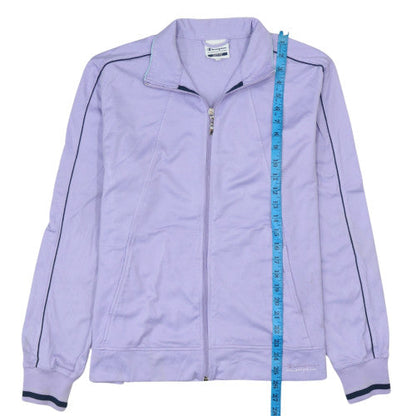 Champion Womens Purple XL Track Jacket Lightweight Zip Top