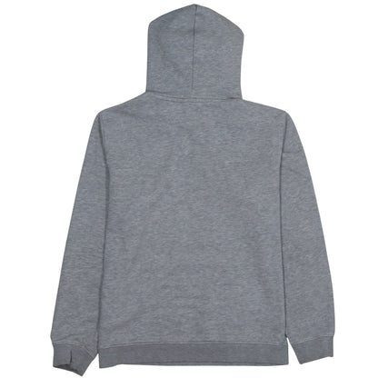Champion Men's Grey Pullover Hoodie Large Cotton Blend Logo